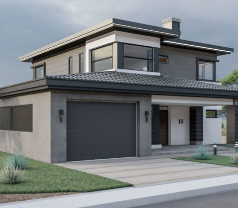 Çok Katlı Çelik Villa – 405 m2