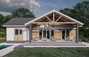 Tek Katlı Çelik Villa – 142 m2